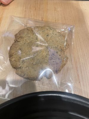 Earl grey cookie  at Ramen O'Bowl in Cambridge