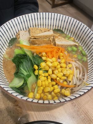 Shacha ramen  at Ramen O'Bowl in Cambridge