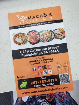  at Macho's Delish Mix in Philadelphia