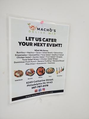  at Macho's Delish Mix in Philadelphia