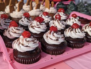 Black Forest Cupcakes at Nishi's Vegan Creations in Stroudsburg