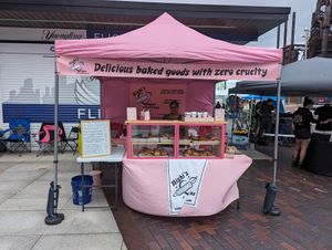 Nishi's Vegan Creations at Mercy Vegan PopUp at the SteelStacks in Bethlehem, PA at Nishi's Vegan Creations in Stroudsburg