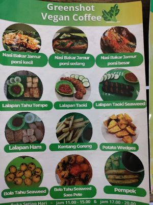  at Greenshot Vegan Coffee in Denpasar