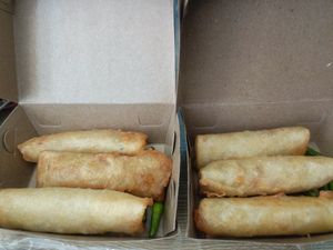Lumpia at Greenshot Vegan Coffee in Denpasar