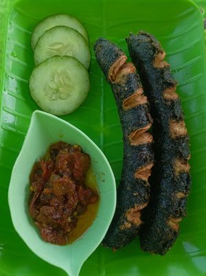 Lalapan Taoki Seaweed at Greenshot Vegan Coffee in Denpasar