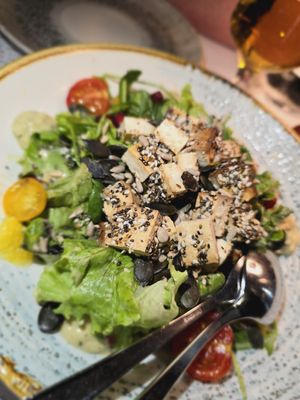 Smoked Basil Tofu (Starter) at Ankora in Cavtat