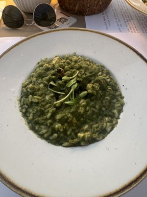 Risotto made vegan   at Ankora in Cavtat