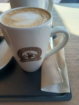 Oat Milk or Soy Milk at Lajkonik Bakery & Cafe in Krakow