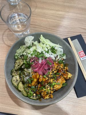 Roasted tofu  at Hanko Aasia in Espoo