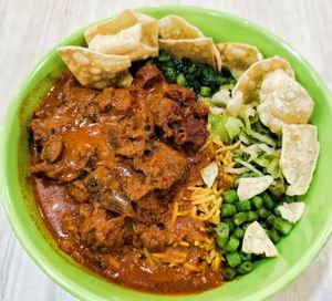 Vegan dum briyani at Gokul Raas Vegetarian - Changi Business Park in East Singapore