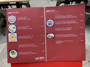 Menu 2  at Vietnam Street Food in Athens