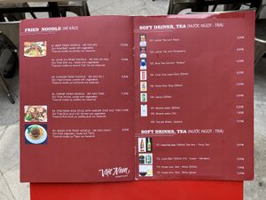 Menu 3  at Vietnam Street Food in Athens
