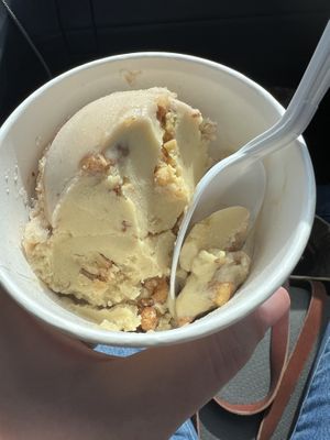 Maple walnut ice cream  at Little Lads in Corinth