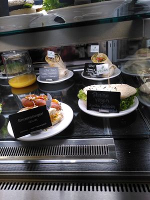 Sandwich selection at Wasserburger Bohnenröster & Teewelt in Wasserburg