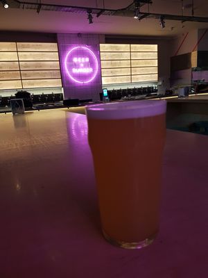 Beer at Beer + Burger in North London