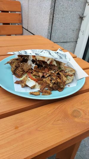 Doner at Baba Vegan by Seven Coffee in Berlin