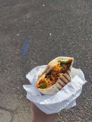 Burrito at Baba Vegan by Seven Coffee in Berlin