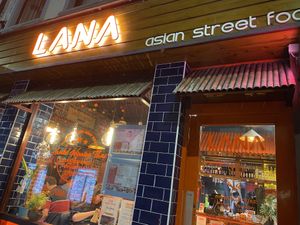 Entrance to Lana  at Lana Thai in Galway