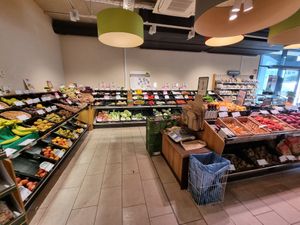 Fresh vegs at Denns BioMarkt in Koblenz