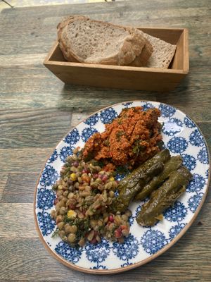 It was difficult choosing just 3  at Leylak Cafe in Istanbul