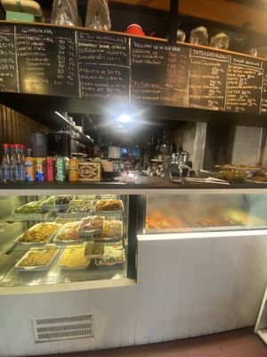 Choices!  at Leylak Cafe in Istanbul