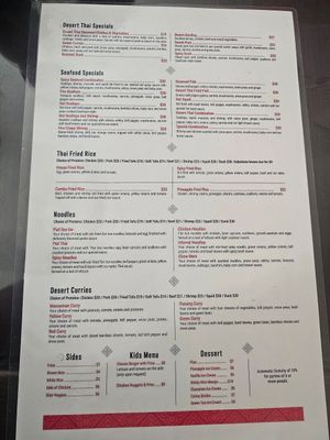  at Desert Thai in Cathedral City