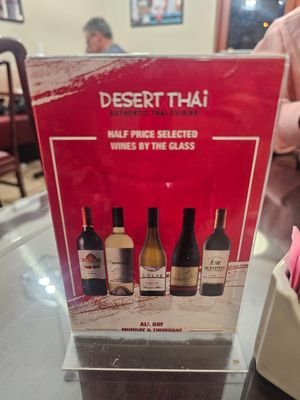 at Desert Thai in Cathedral City