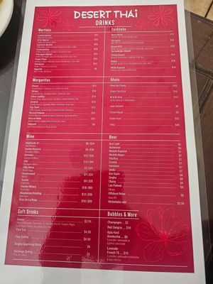  at Desert Thai in Cathedral City