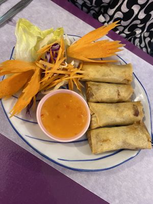 Spring Rolls   at Ann's Thai Restaurant in Dudley