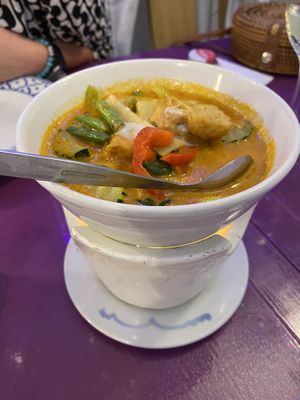 Tofu Red Curry   at Ann's Thai Restaurant in Dudley