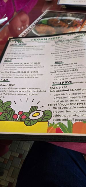  at Sue's Thai Cuisine & Noodle Bar in East Stroudsburg