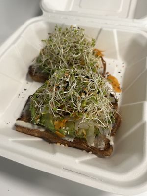Gf works   at The Sprout Kitchen    in St Augustine