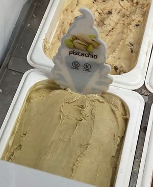 Vegan plant milk 🍦   at Royo in Rhodes