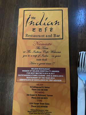 The Stoke version is a tiny restaurant with excellent staff and really good food.   at The Indian Cafe - Stoke in Nelson