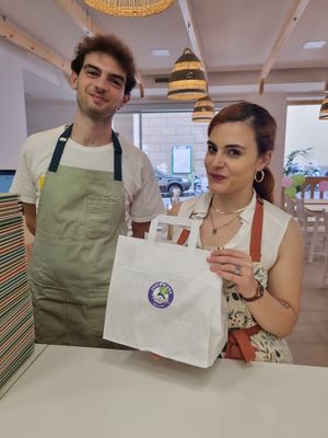   at Green M'ama in Naples