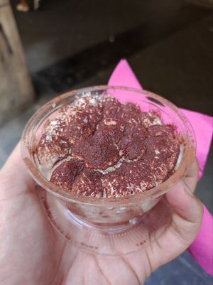 Tiramisù at Green M'ama in Naples