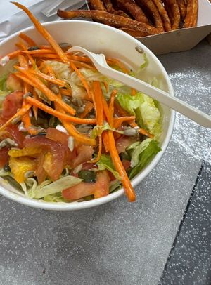 Salad  at Green M'ama in Naples