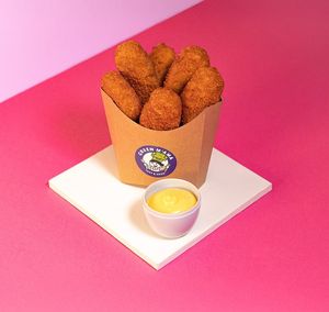 No-chicken nuggets at Green M'ama in Naples