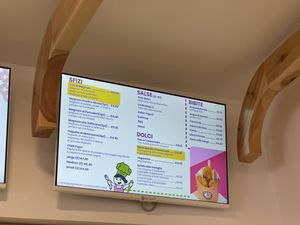 Menu  at Green M'ama in Naples