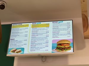 Menu  at Green M'ama in Naples