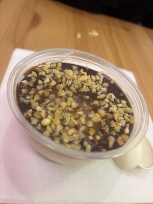  Nutella cheesecake   at Green M'ama in Naples