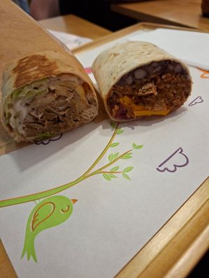 Kebab Wrap und special Wrap at Green M'ama in Naples