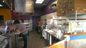 Clean kitchen at Ike's in Salinas