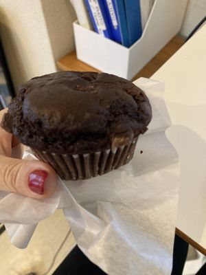 Vegan chocolate muffin  at Starbucks - Lumine Fujisawa   in Fujisawa