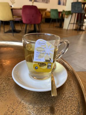 Good tea selection   at Rat.Haus.Cafe in Wolfratshausen