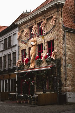 Italiaans restaurant met vegan pinsa  at Casa Di Kaspi in Bruges