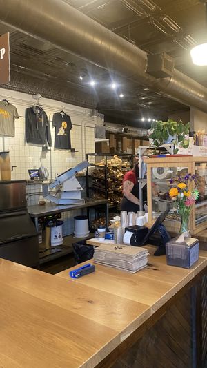 Counter  at Nate's Bagels in Richmond