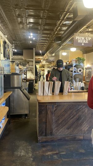 Pick up spot  at Nate's Bagels in Richmond