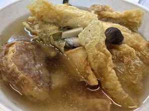 Ipoh Young Tau Foo with Turnip wrapped in Bean  Curd  at Chen Ee Vegetarian Food 正一素食 in Ipoh