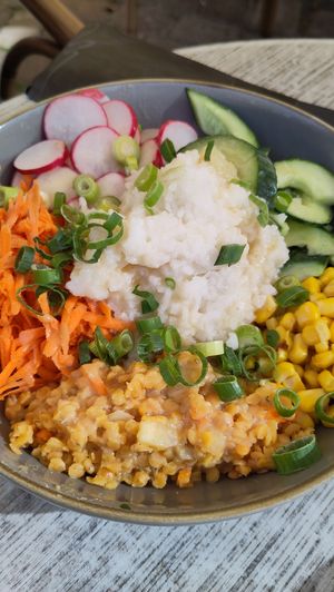 Rice Bowl at Wulflamstuben in Stralsund
